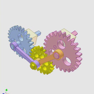 Gear and Linkage Mechanism