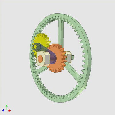 -Gear Planetary Mechanism