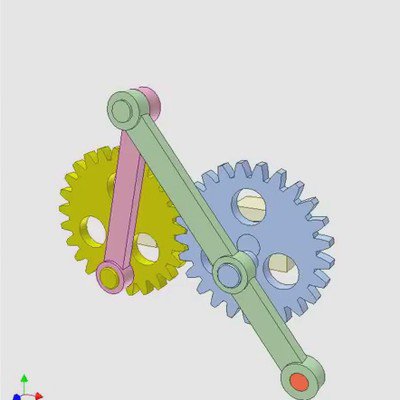 Gear and Linkage Mechanism