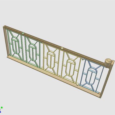 Tri-Folding Gate