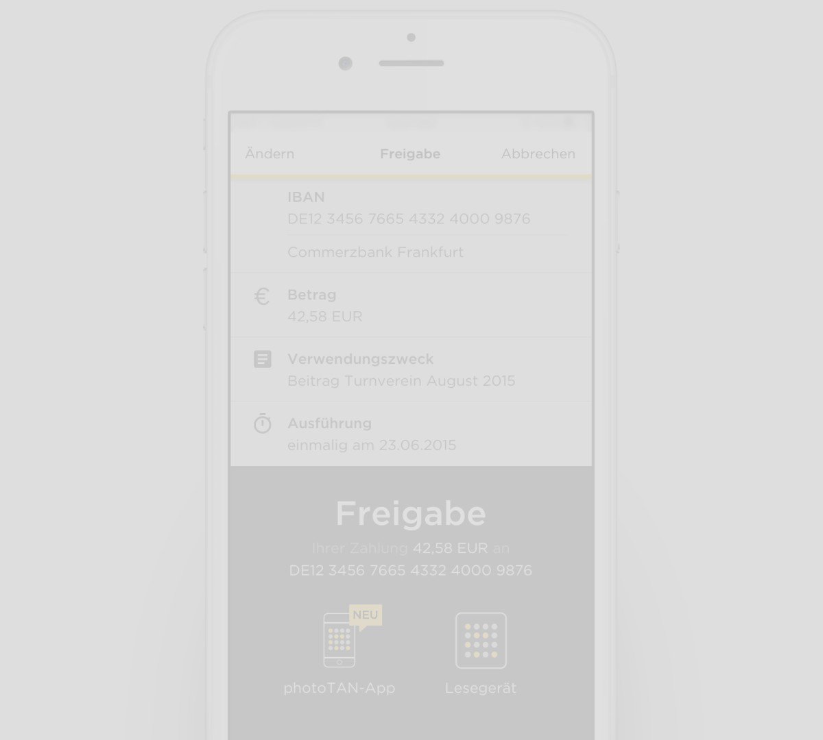 Commerzbank Blitzschnell Uberweisen Und Direkt Mit Der Phototan Freigeben Sicher Und Einfach Mit Der Neuen Banking App
