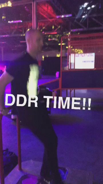 Who needs to do a sound check when there's DDR at the venue! @endgameparty https://t.co/lcqhbba41r