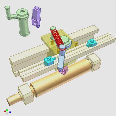 Spatial Friction Drive for Translating Motion
