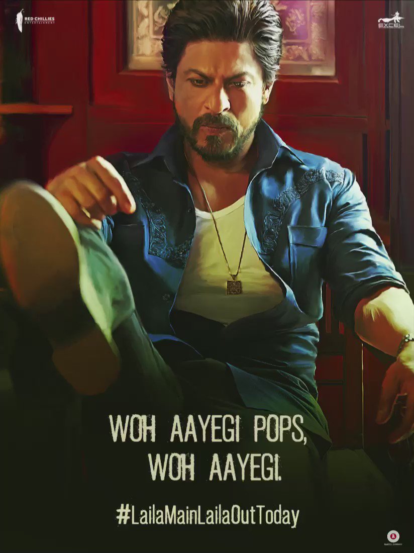 RT @iamsrk: Ab toh papa ko bhi Bol diya...can't wait any longer. Be here NOW!! https://t.co/Q64Kdb9pPU