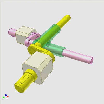 Shaft Coupling for Shafts Out of Line