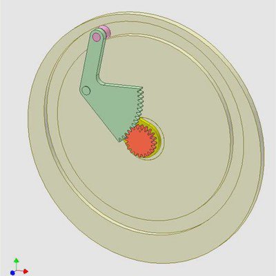 Cam-Controlled Planetary Gear
