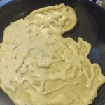 裏返った瞬間の衝撃が凄いw激ウマなパンケーキアートw