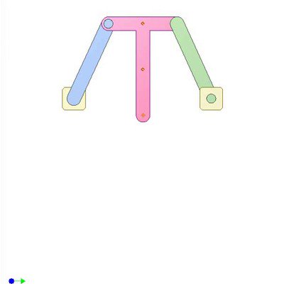 Robert's Four-Bar Linkage