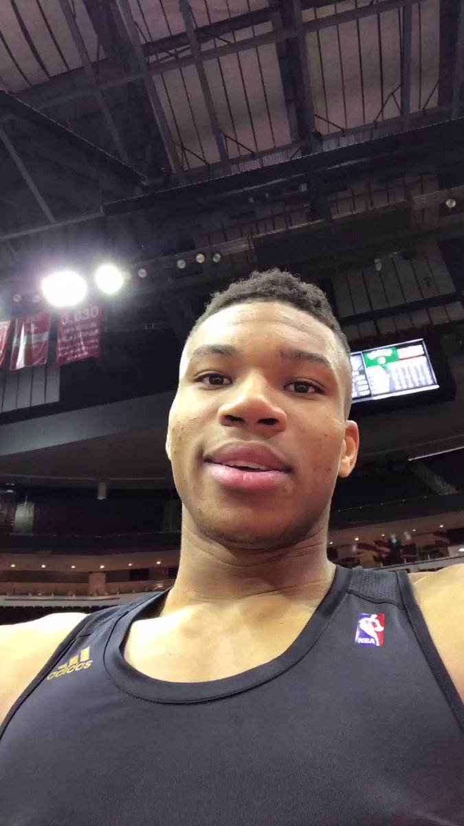 A thank you from @Giannis_An34 for all the support during #NBAVote!!  #OwnTheFuture https://t.co/azsUR47jRh