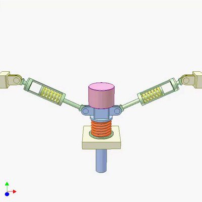 Spring Vibration Isolation
