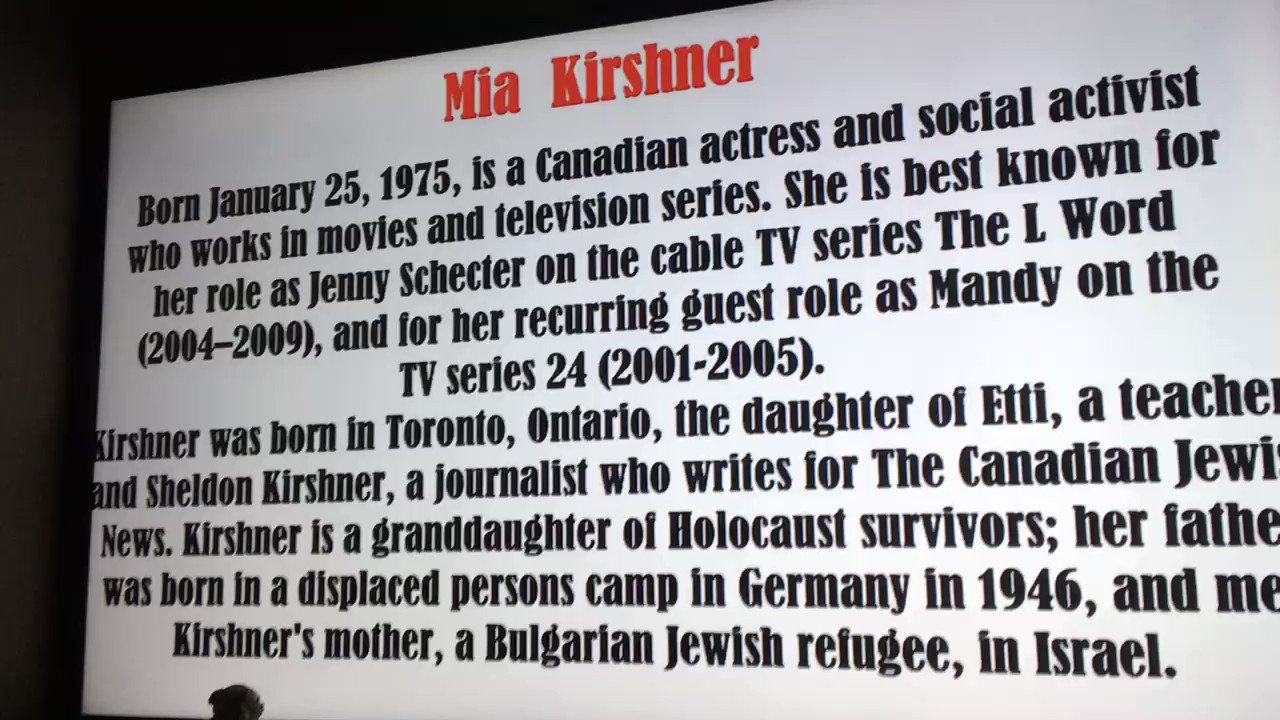 Happy Birthday Mia KIRSHNER          