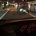 飲酒？居眠り？前の車の運転が危なすぎて怖い!