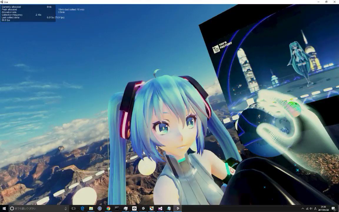 Kidachi Al Twitter Mikutimevr 本日 Vrtokyo で試遊してもらったグランドキャニオンver V1 1 を公開しました Aテスターではないけど今日遊んだよ という方々も 慣れるとこのくらい自然にダンス出来たのか と動画を見て今日の体験を思い出して頂ければ