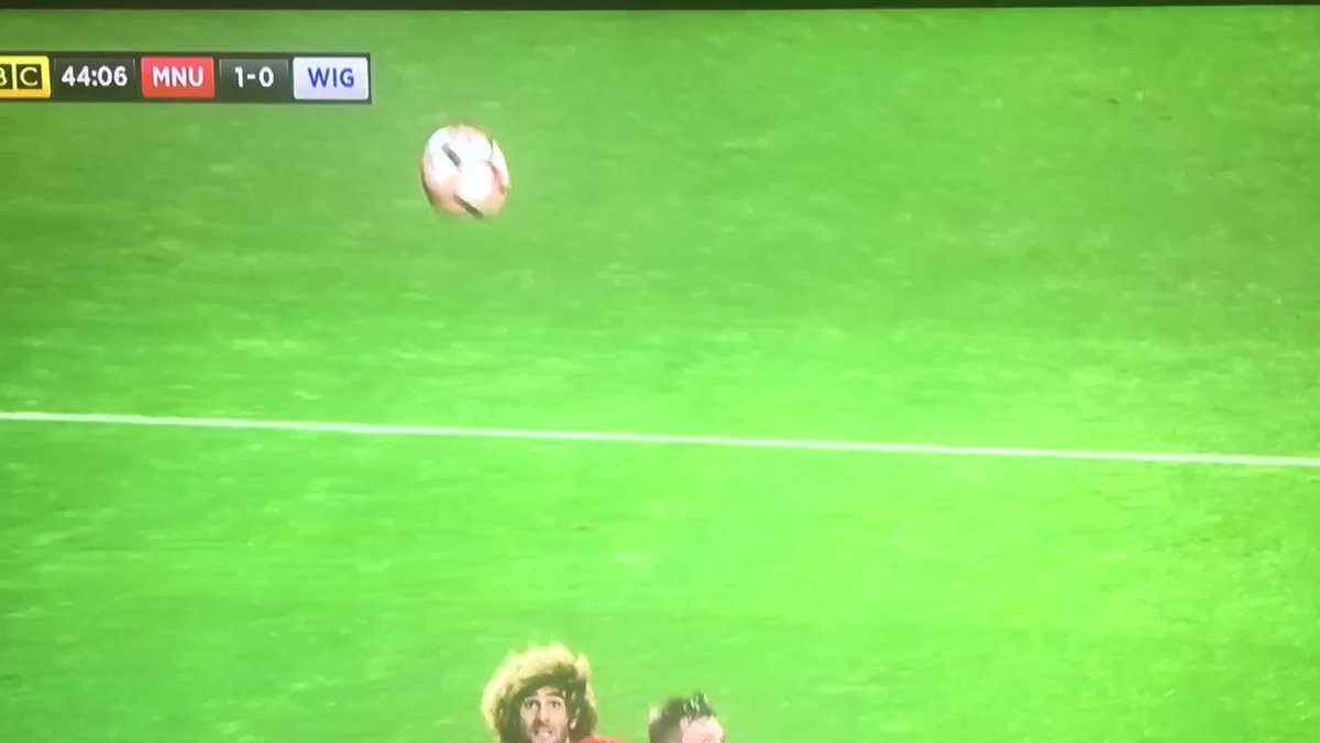 This lad was buzzing when Fellaini scored ๐๐