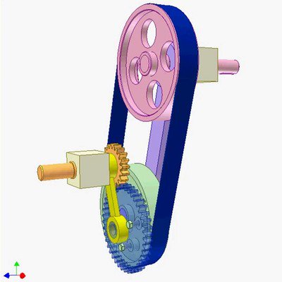 Belt and Gear Drive