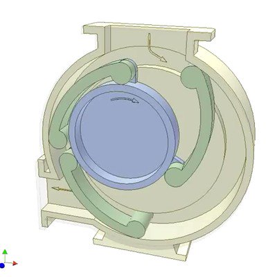 Pump With -Bar Mechanism