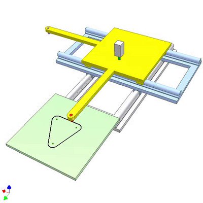 Reproducing a Planar Trajectory