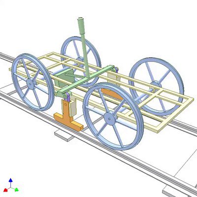 Hand Brake for Rail Cars