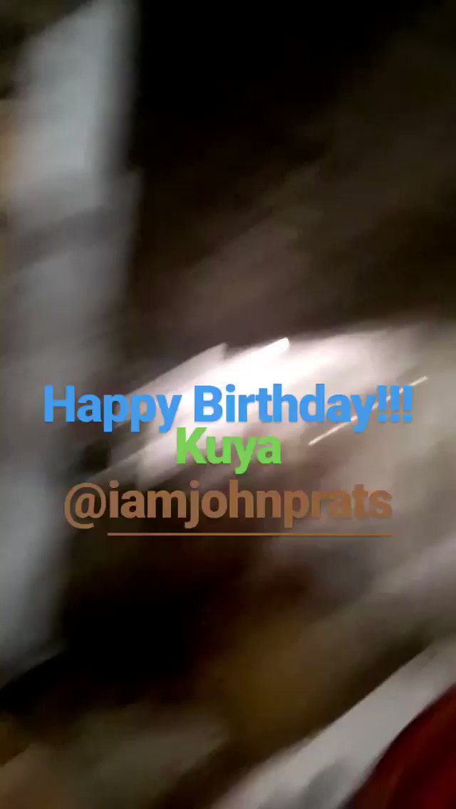 NEW: YASSI w/ FPJ\s Ang Probinsyano cast & crew singing happy birthday to John Prats iamratedkay 