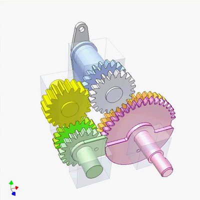 Transmission With Teeth-Uncompleted Gears