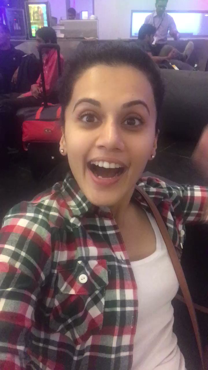 @taapsees video Tweet