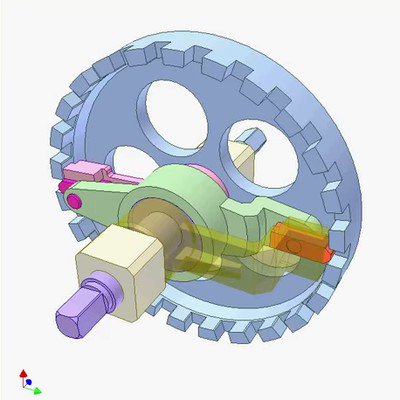 Translating Cam and Crank-Slider Mechanism