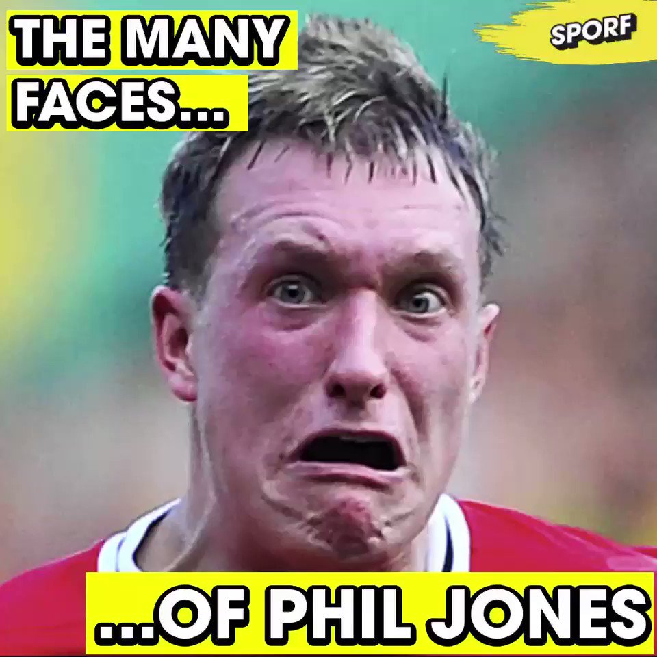 Happy 25th Birthday Phil Jones! The man with the best faces in football! 