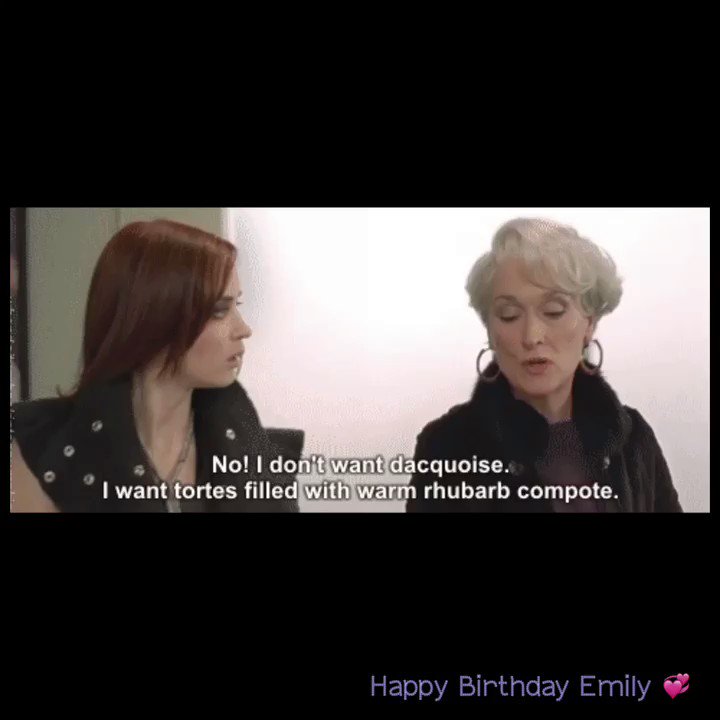 Happy belated Birthday Emily Blunt        