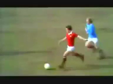 .thegingerwig: Never Forget: Happy Birthday Denis Law - 77 today Here\s his finest moment! 