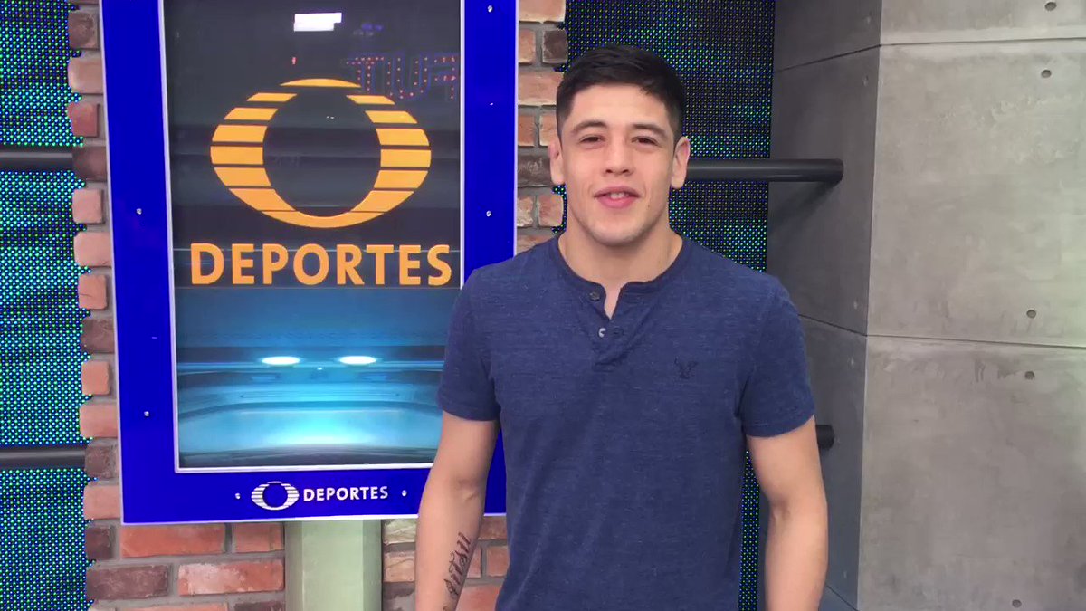 Desde el estudio de @TD_Deportes, @theassassinbaby los invita a que vean su pelea contra @DustinOrtizMMA este próximo 22 de abril 👊🏻😉 https://t.co/lZVHTIWsMi