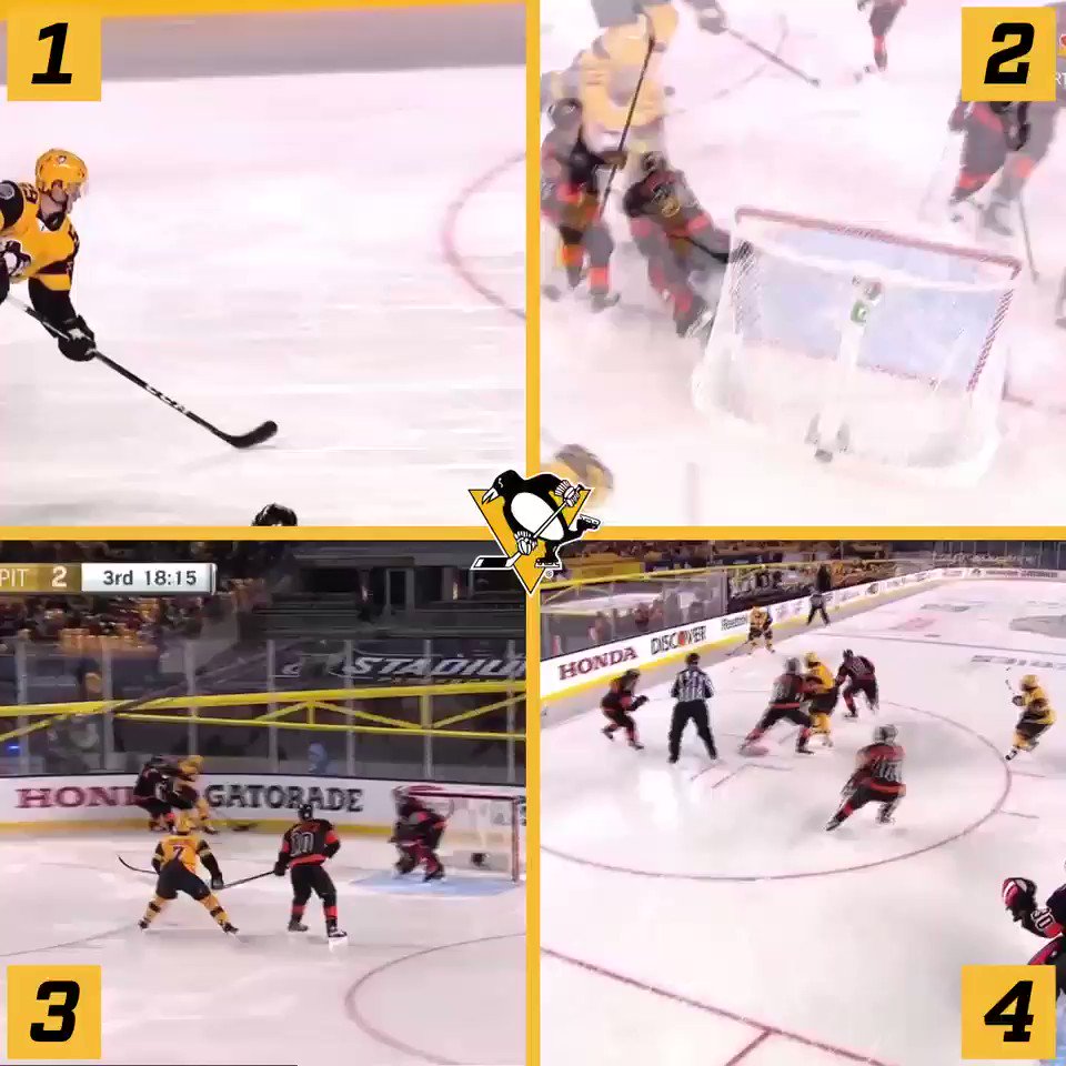 We completed our fourth outdoor game with four Penguins goals. Which one was your favorite? https://t.co/NV7gBPPVg5