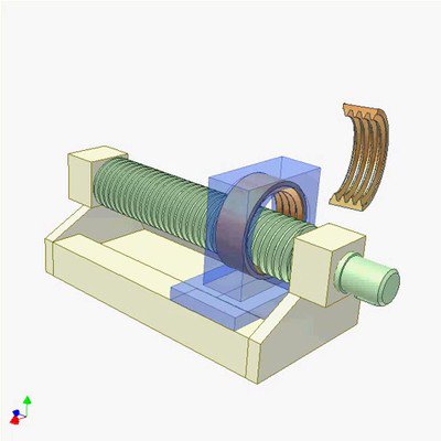 Nut-Screw Drive a