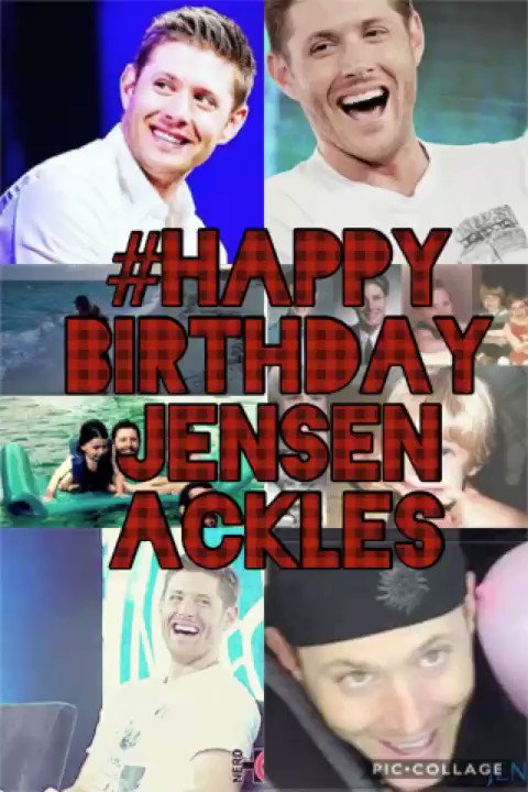 Happy Birthday Jensen Ackles ^ ^ Thx make my Day sooo Brilliant 