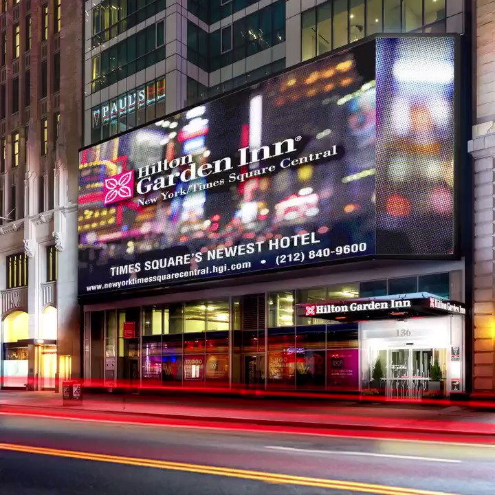 Hilton Garden Inn On Twitter Hgi New York Times Square Central