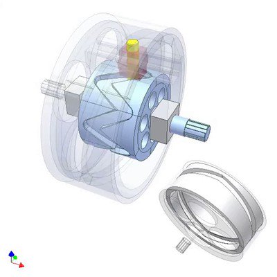 Barrel Cam Coaxial Reductor