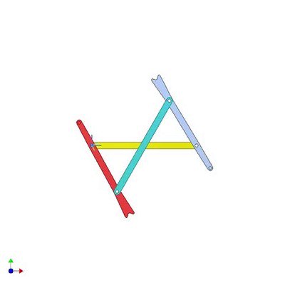 Inverse Parallelogram Mechanism