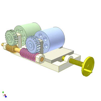 Worm Drive - Rolling Worm Wheel