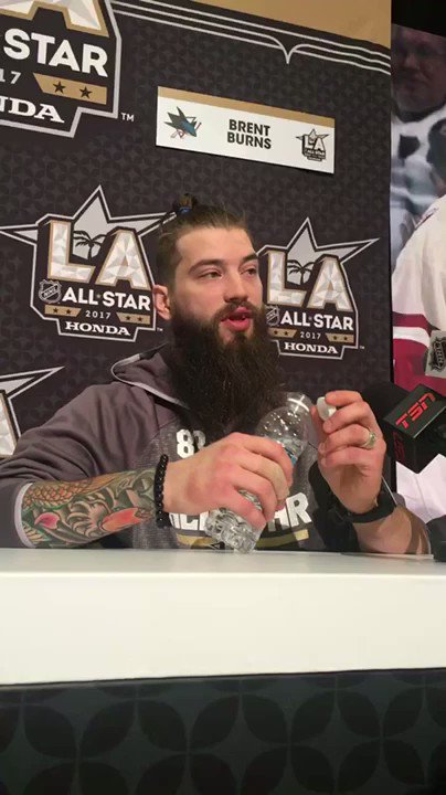 Happy birthday to Brent Burns and his luscious beard 
