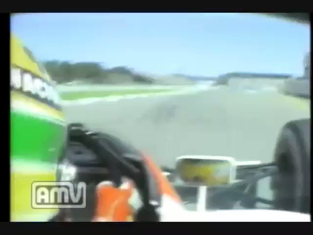 Another impressive onboard lap with Ayrton Senna: Adelaide, 1991. Happy Birthday, legend.    