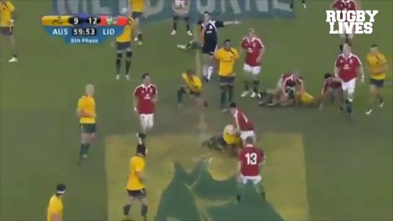 Happy birthday Israel Folau throwback to his fireman\s carry with George North 