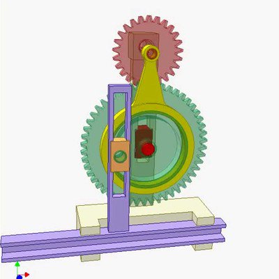 Gear and Linkage Mechanism
