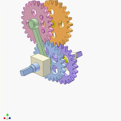 Gear and Linkage Mechanism
