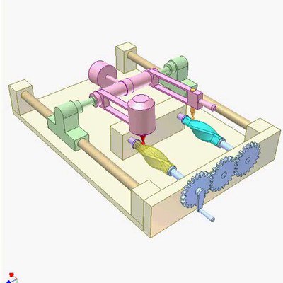 Wood D Copy Milling Machine