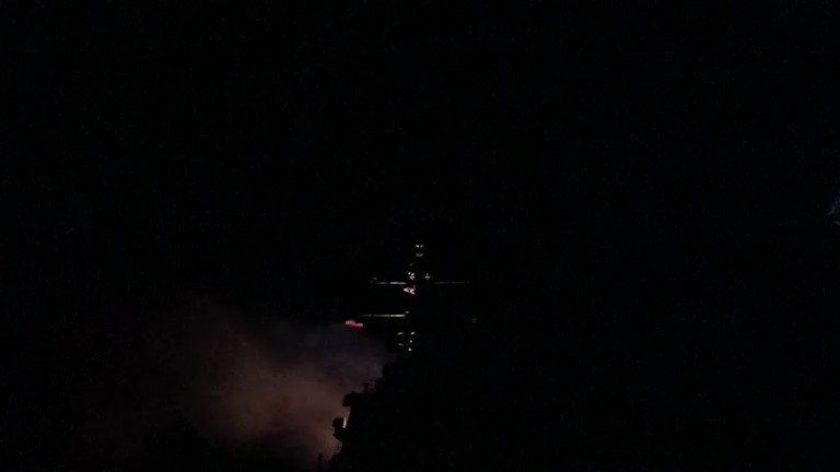 U.S. Department of Defense releases video of Tomahawk cruise missiles being launched from a Navy destroyer aimed at a Syrian airfield.