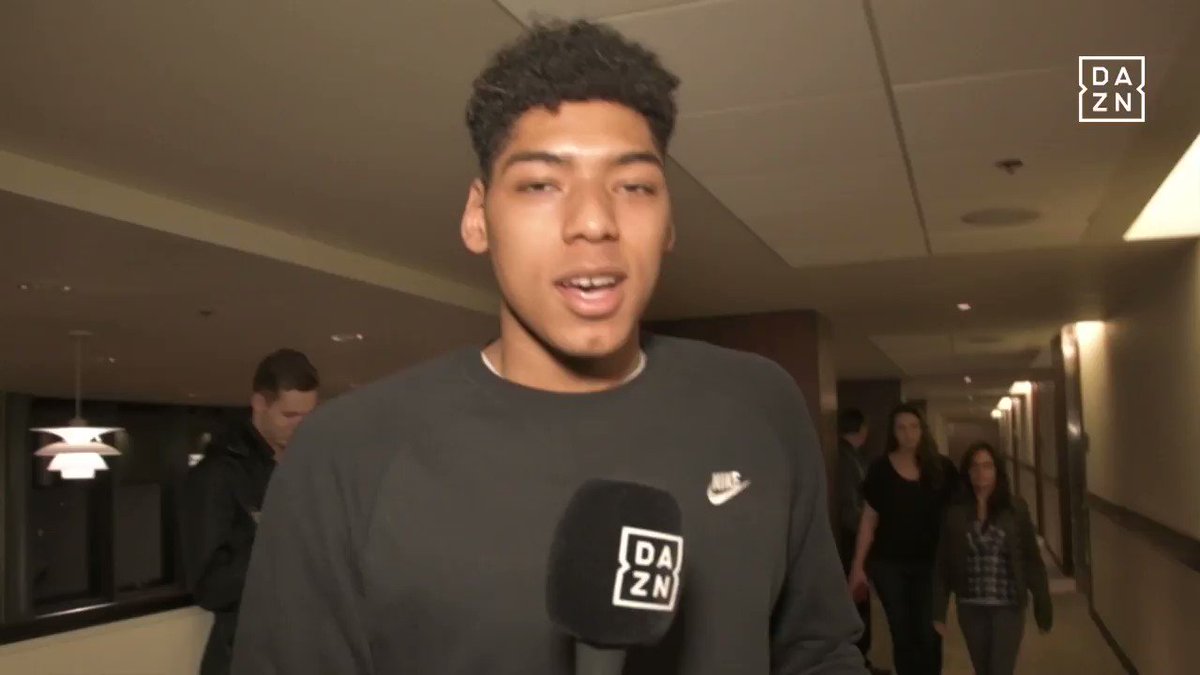 Viel Glück, Jungs! Isaiah Hartenstein und Kostja Mushidi wollen beim Nike Hoop Summit heute Nacht die NBA-Scouts von sich überzeugen. #DAZN