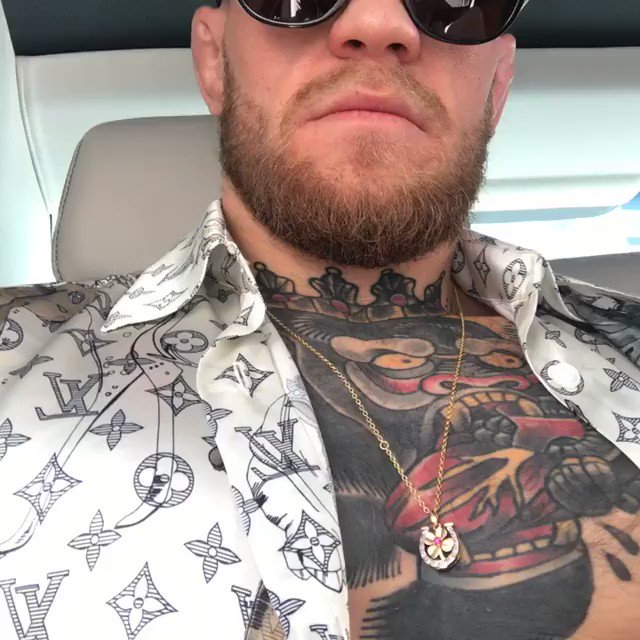 Conor McGregor News on X: Conor McGregor on his way to the Grand