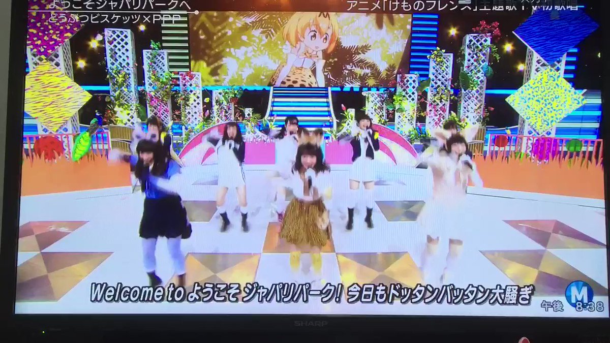 動画あり 本日のmステで登場した けものフレンズ くそワロタwwwwww 2ch ニュー速クオリティ