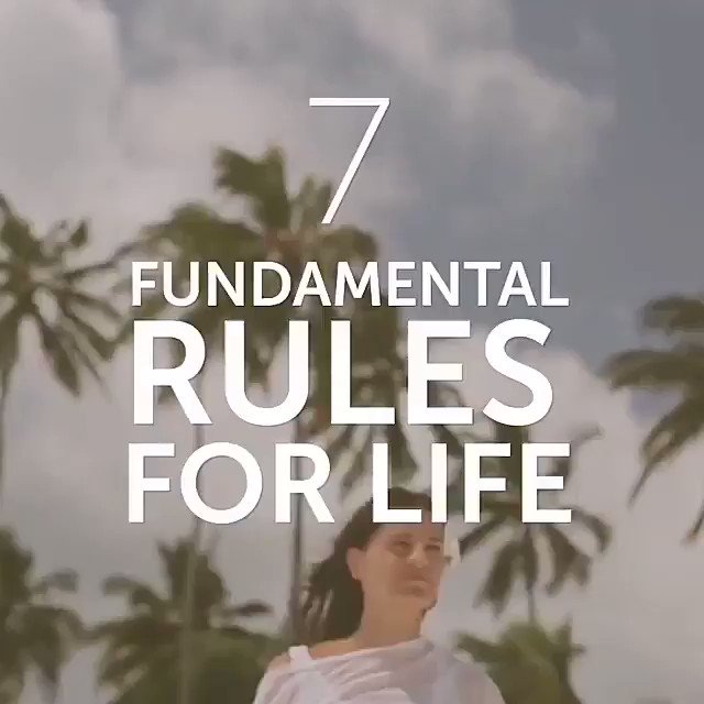 의 미디어: 7 fundamental rules for life #brightside https://t.co/nERC5v6s7U 의 미디어: 7 fundamental rules for life #brightside https://t.co/nERC5v6s7U