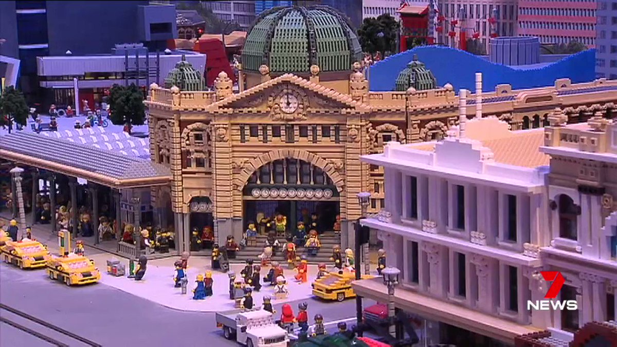 Lego flinders street station sale