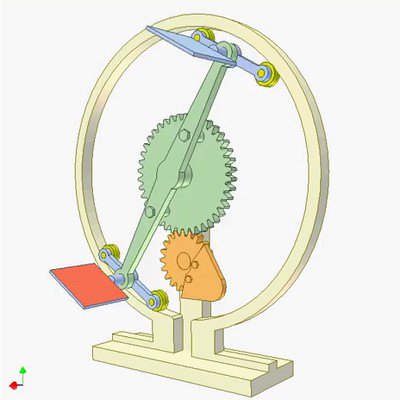 Cam and Gear Mechanism